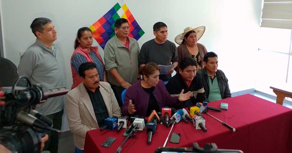 Dirigentes ‘evistas’