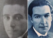 Pedro Sambarino (italiano) y José María Velasco