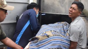 Trasladan el cuerpo de unas de las víctimas mortales al IDIF. OPINIÓN